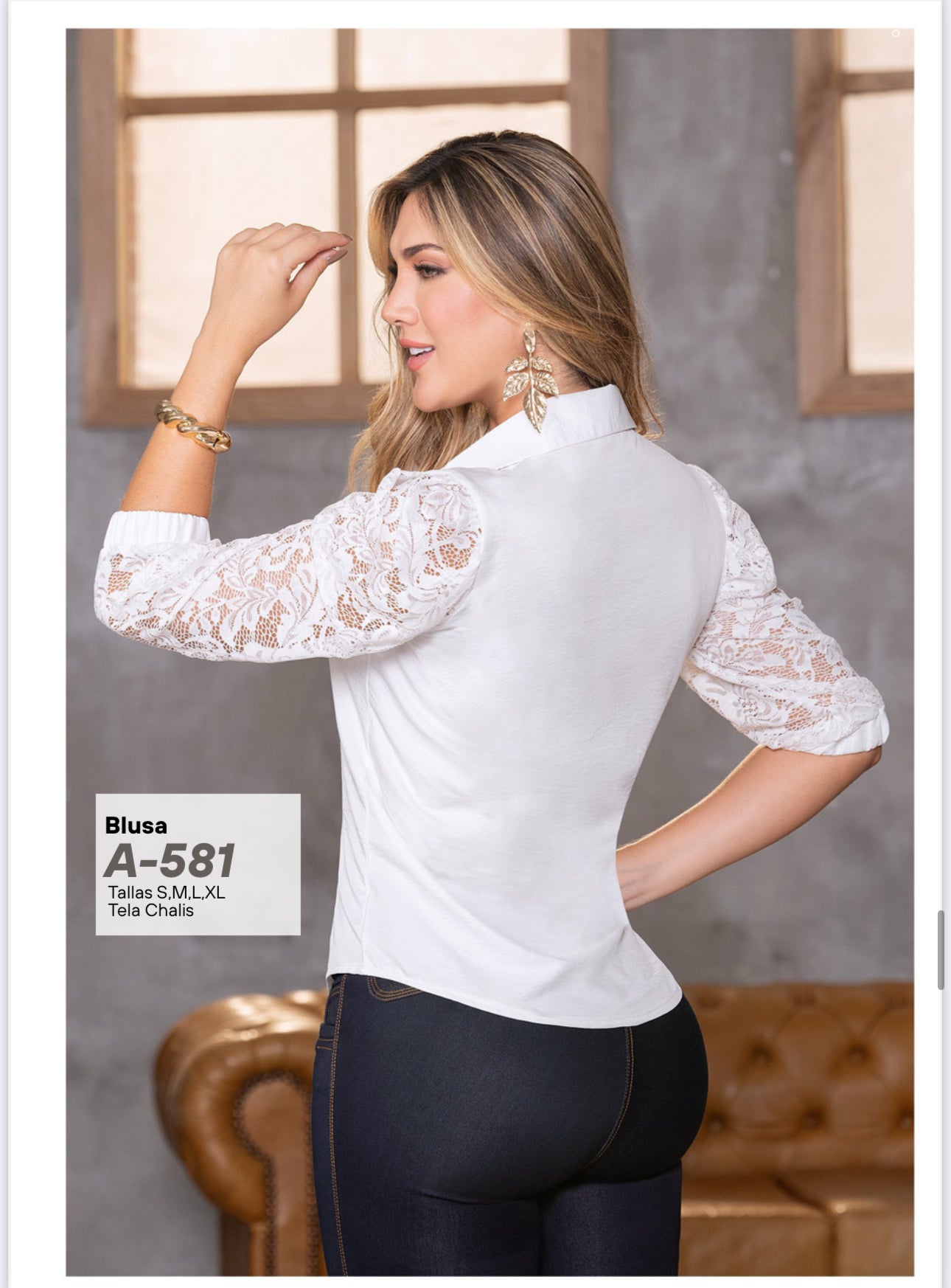 Blusa colombiana A-581