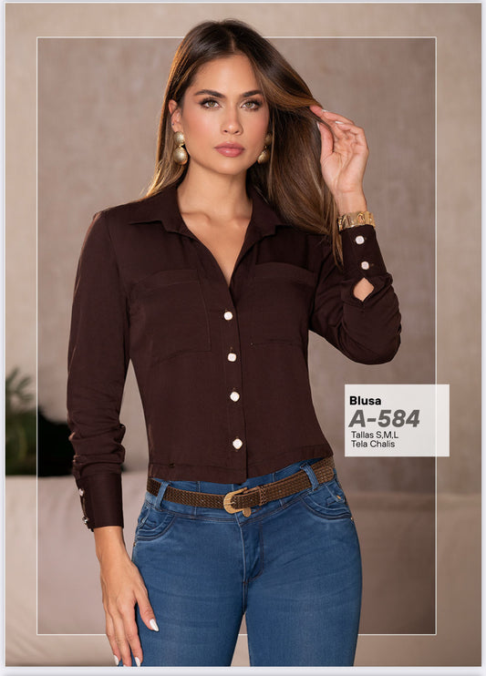 Blusa colombiana A-584
