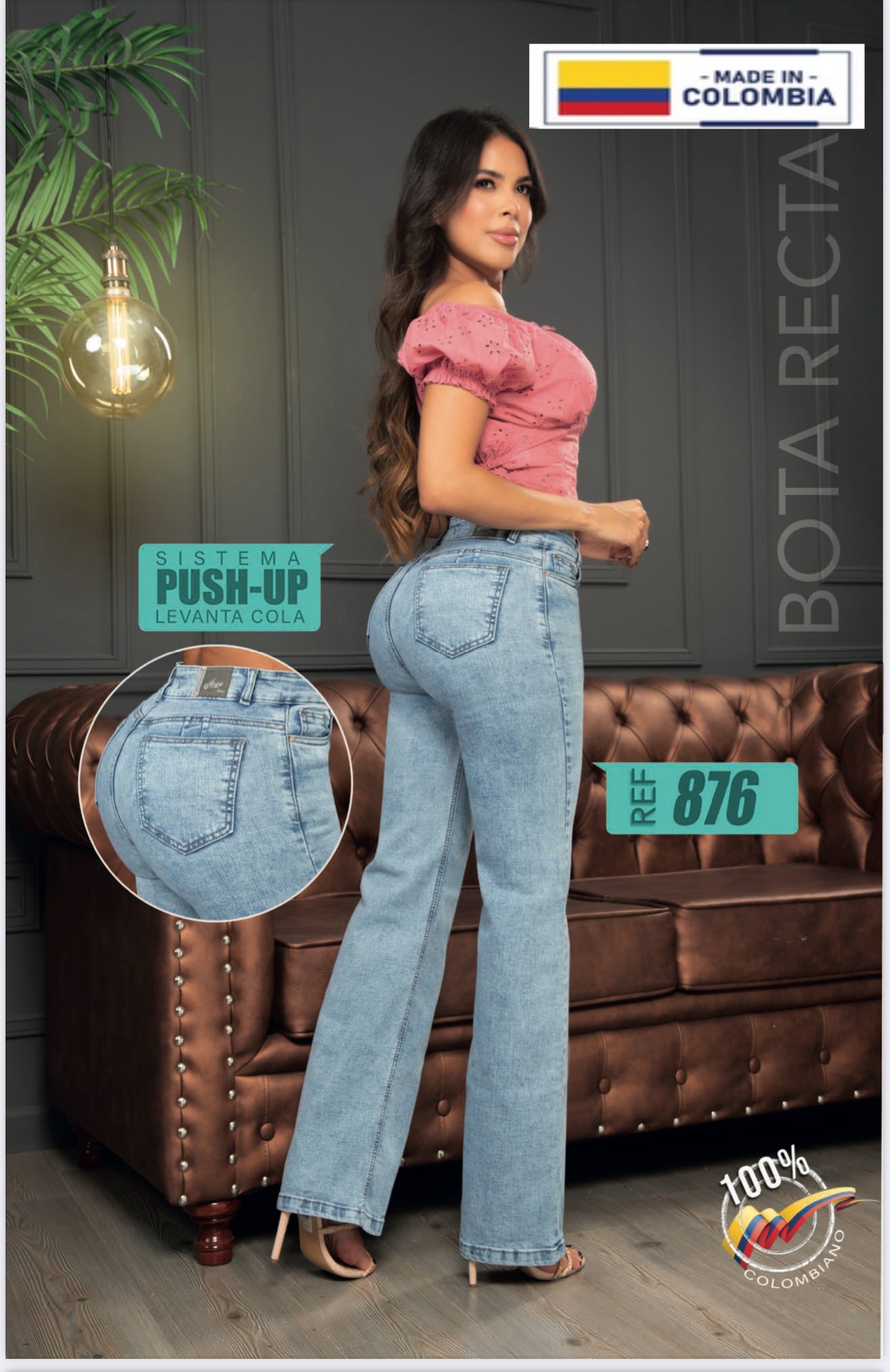 Jean colombiano Angie 876